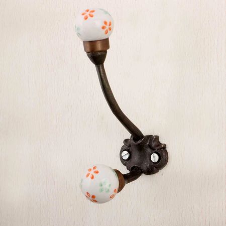 Red Green Tiny Iron Hooks-EHG-65